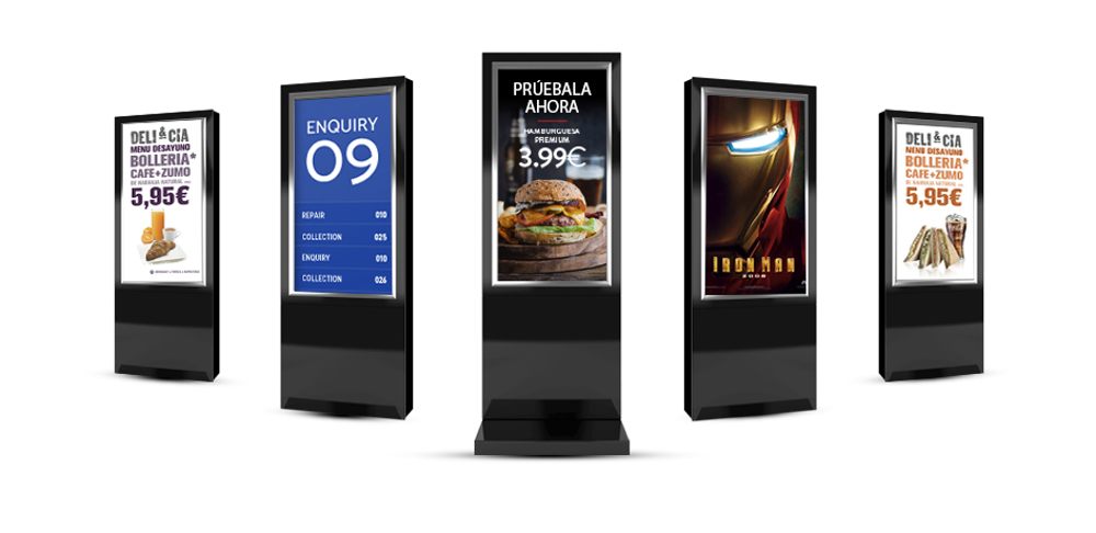La cartelería digital en franquicias