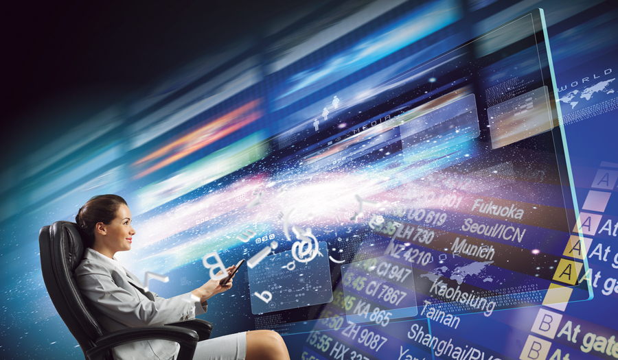 la gestión de programación en pantallas